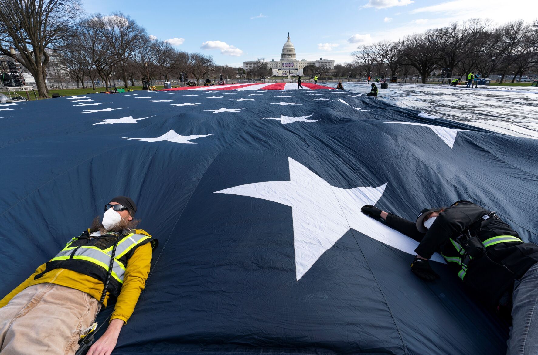 Biden Inauguration Flags